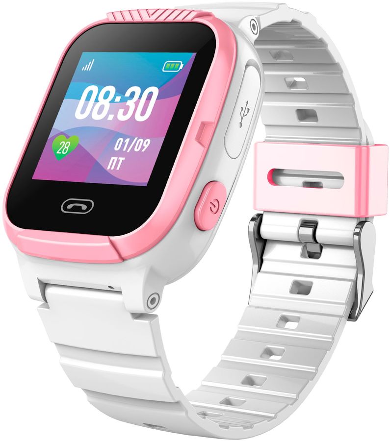 Детские умные часы Jet Kid Tiny белый+розовый
Детские умные часы Jet Kid Tiny белый+розовый