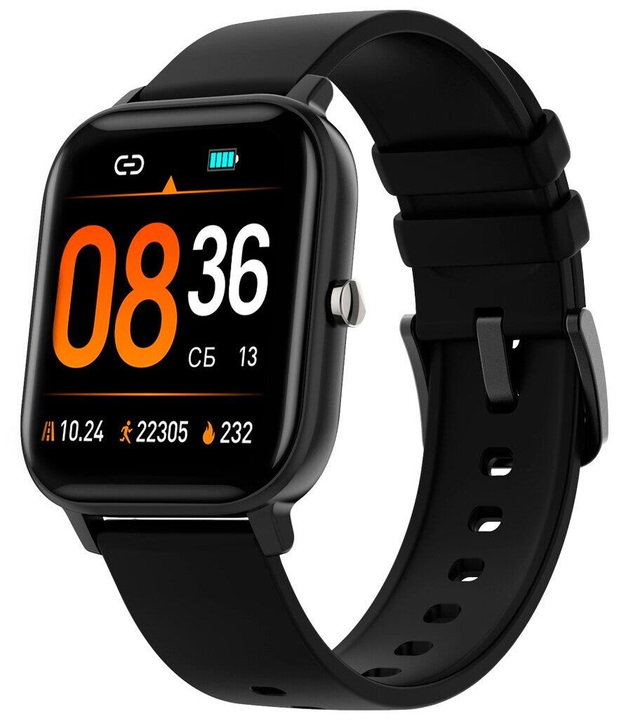 Смарт-часы SunWind SW30 1.54" черный (SW30B)
Смарт-часы SunWind SW30 1.54" черный (SW30B)