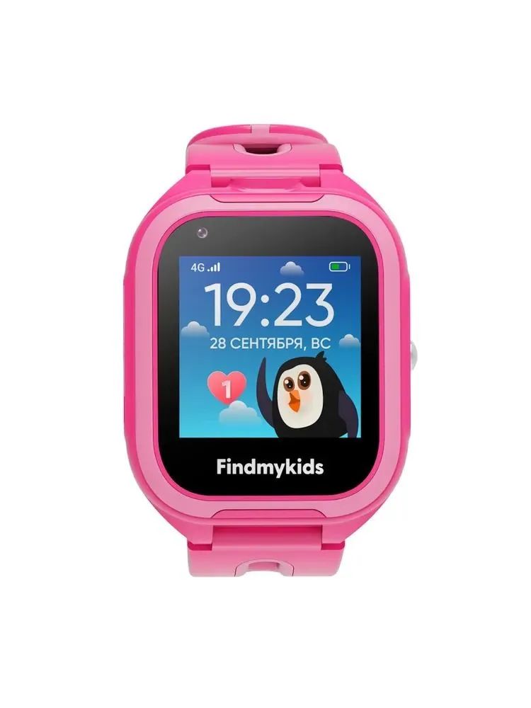 Детские умные часы ELARI Findmykids 4G Go Pink 331006
Детские умные часы ELARI Findmykids 4G Go Pink 331006