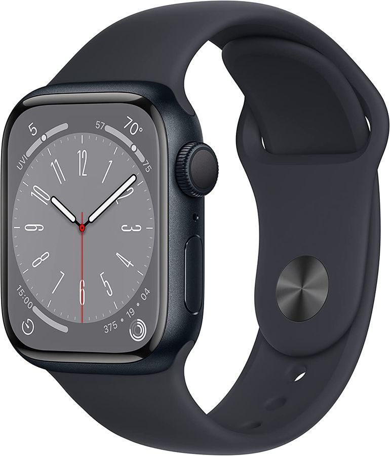 Умные часы Apple Watch Series 8 41mm S/M (MNP53ZP/A) Midnight
Умные часы Apple Watch Series 8 41mm S/M (MNP53ZP/A) Midnight