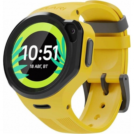 Детские умные часы Elari 4G Lite Yellow
Детские умные часы Elari 4G Lite Yellow