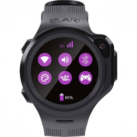 Детские умные часы Elari 4GR M Black
Детские умные часы Elari 4GR M Black