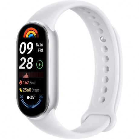 Умные часы Xiaomi Smart Band 9 (BHR8340GL) Glacier Silver
Умные часы Xiaomi Smart Band 9 (BHR8340GL) Glacier Silver