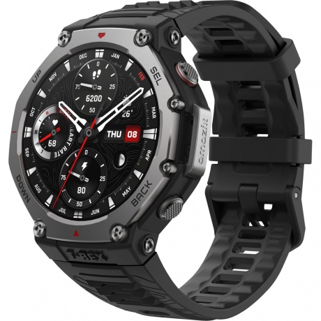 Умные часы Amazfit T-Rex 3 (A2323) 48.5mm Onyx Black
Умные часы Amazfit T-Rex 3 (A2323) 48.5mm Onyx Black