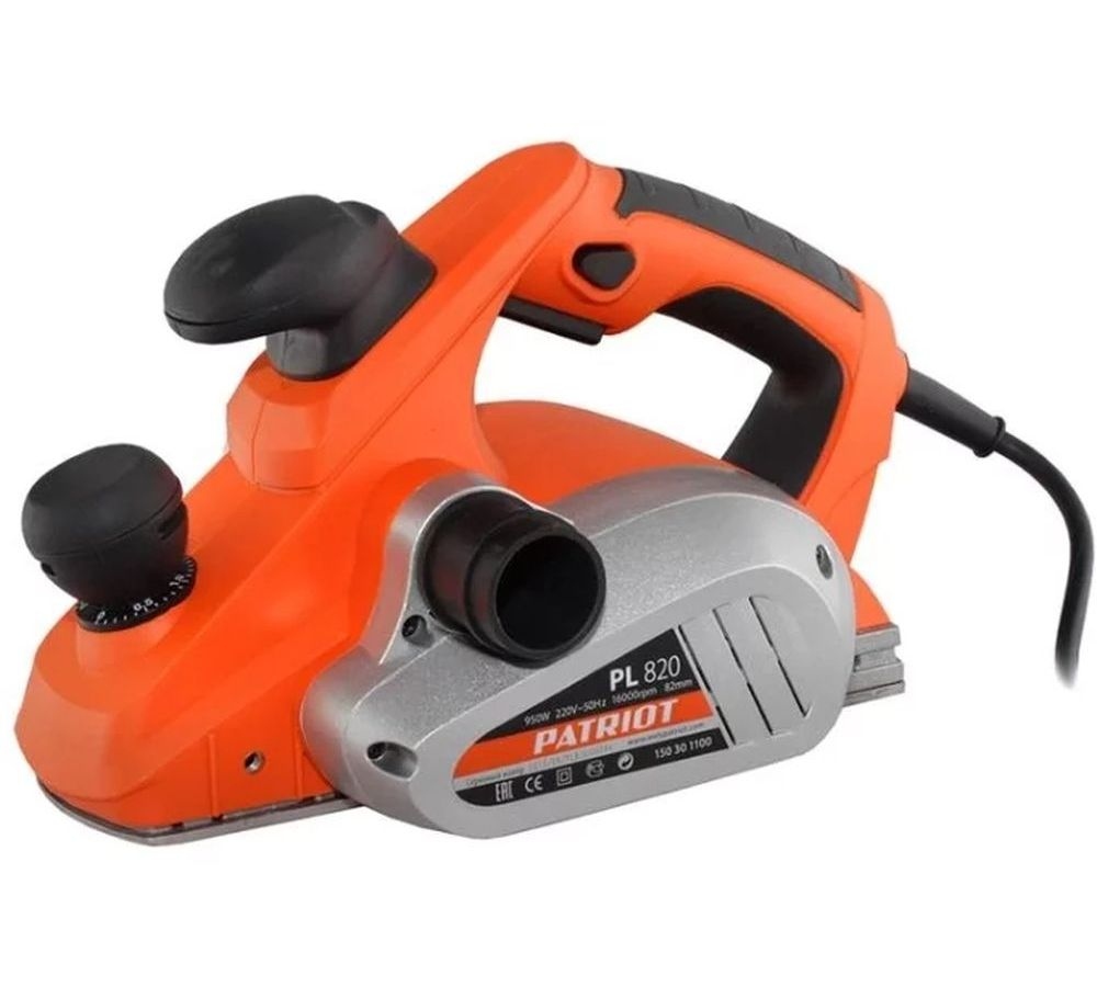 Рубанок Patriot PL820 900Вт 82мм 16000об/мин
Рубанок Patriot PL820 900Вт 82мм 16000об/мин