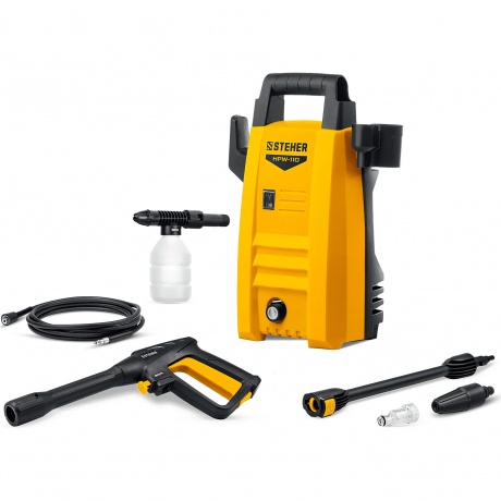 STEHER 110 Атм, 1400 Вт, мойка высокого давления, пистолет G-180 (HPW-110)
STEHER 110 Атм, 1400 Вт, мойка высокого давления, пистолет G-180 (HPW-110)