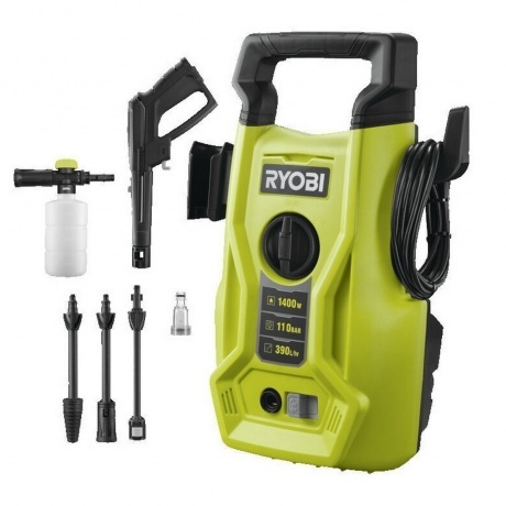 Мойка высокого давления Ryobi RY110PWA 5133005365
Мойка высокого давления Ryobi RY110PWA 5133005365