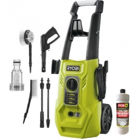 Мойка высокого давления Ryobi RY130PWA 5133005421
Мойка высокого давления Ryobi RY130PWA 5133005421