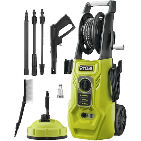 Мойка высокого давления Ryobi RY140PWA 5133005369
Мойка высокого давления Ryobi RY140PWA 5133005369