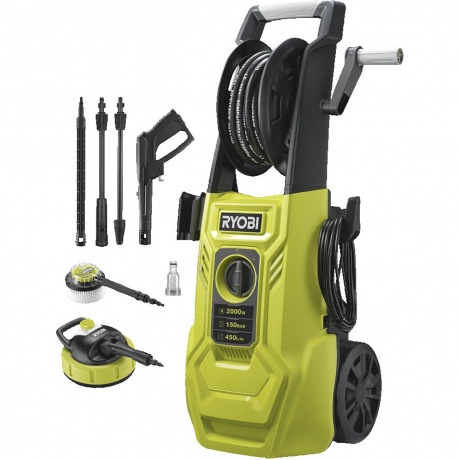 Мойка высокого давления Ryobi RY150PWA 5133005371
Мойка высокого давления Ryobi RY150PWA 5133005371