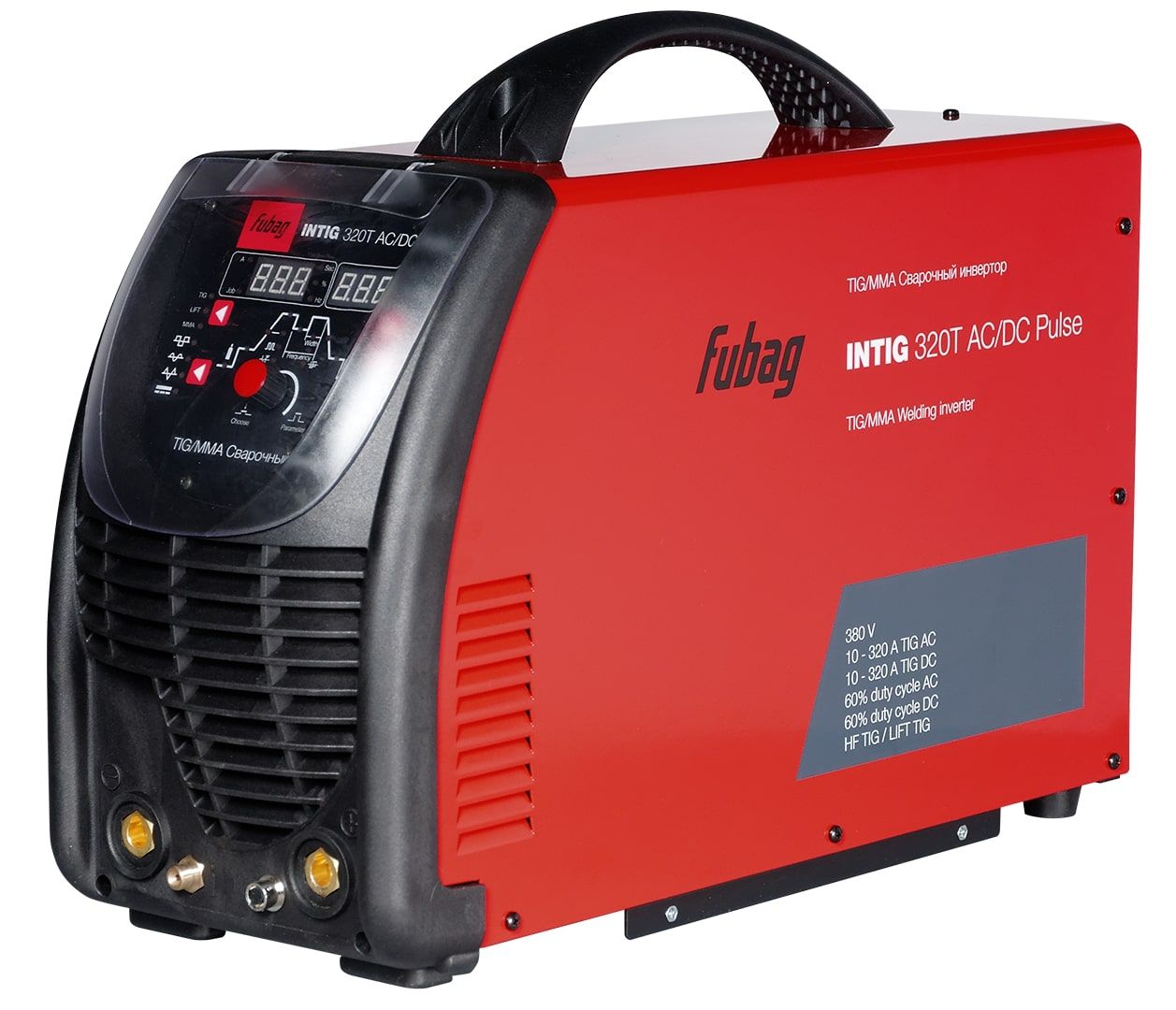 Инвертор сварочный Fubag INTIG 320 T AC/DC PULSE c горелкой FB TIG 18 5p 4m
Инвертор сварочный Fubag INTIG 320 T AC/DC PULSE c горелкой FB TIG 18 5p 4m