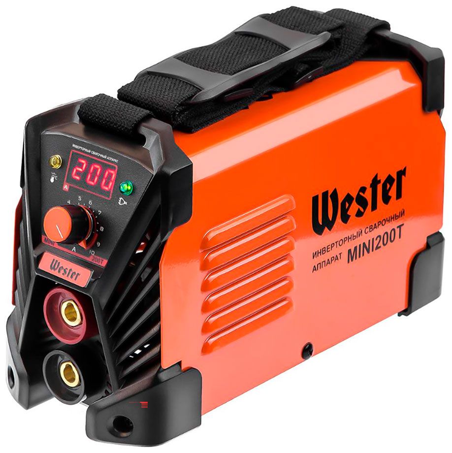 Инвертор сварочный Wester Mini 200Т
Инвертор сварочный Wester Mini 200Т