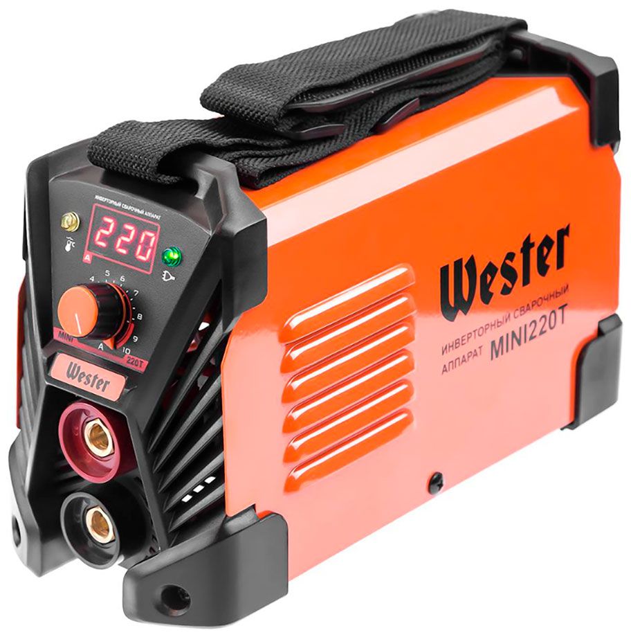 Инвертор сварочный Wester Mini 220T
Инвертор сварочный Wester Mini 220T