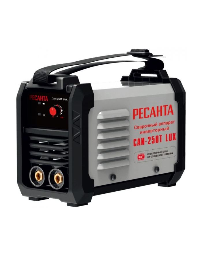 Сварочный аппарат инверторный Ресанта САИ-250Т LUX
Сварочный аппарат инверторный Ресанта САИ-250Т LUX