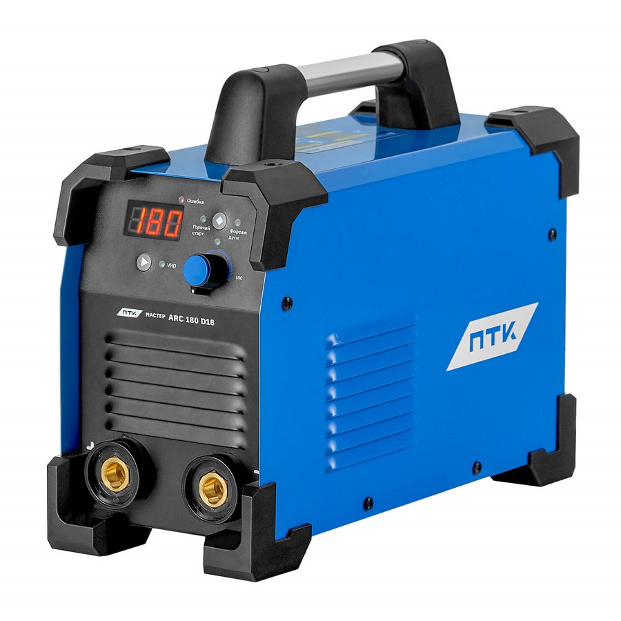 Аппарат ручной дуговой сварки ПТК Мастер ARC 180 D18 (005.100.171)
Аппарат ручной дуговой сварки ПТК Мастер ARC 180 D18 (005.100.171)
