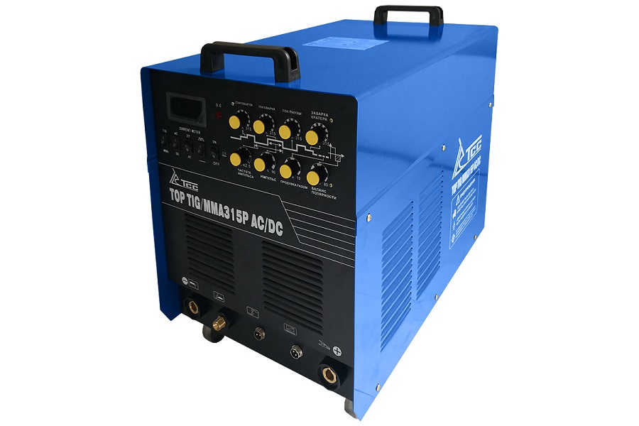 Инвертор сварочный TCC TOP TIG/MMA-315P AC/DC
Инвертор сварочный TCC TOP TIG/MMA-315P AC/DC
