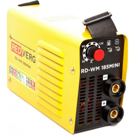Сварочный аппарат RedVerg RD-WM 185MINI инвертор ММА DC 6.6кВт
Сварочный аппарат RedVerg RD-WM 185MINI инвертор ММА DC 6.6кВт