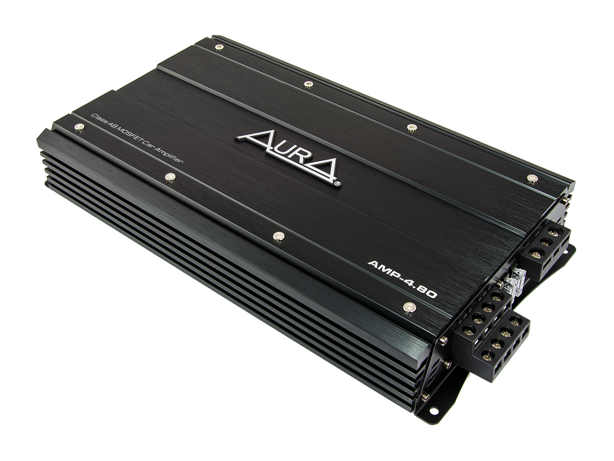 Автомобильный усилитель Aura AMP-4.80
Автомобильный усилитель Aura AMP-4.80