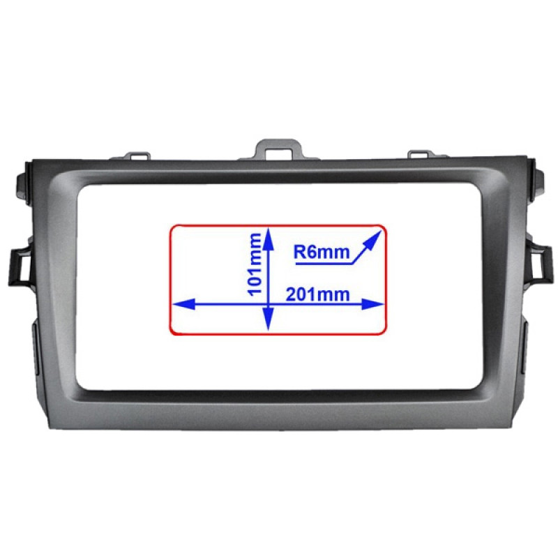 Рамка переходная Intro RTY-N19RToyota Corolla 07-2013 2 DIN
Рамка переходная Intro RTY-N19RToyota Corolla 07-2013 2 DIN