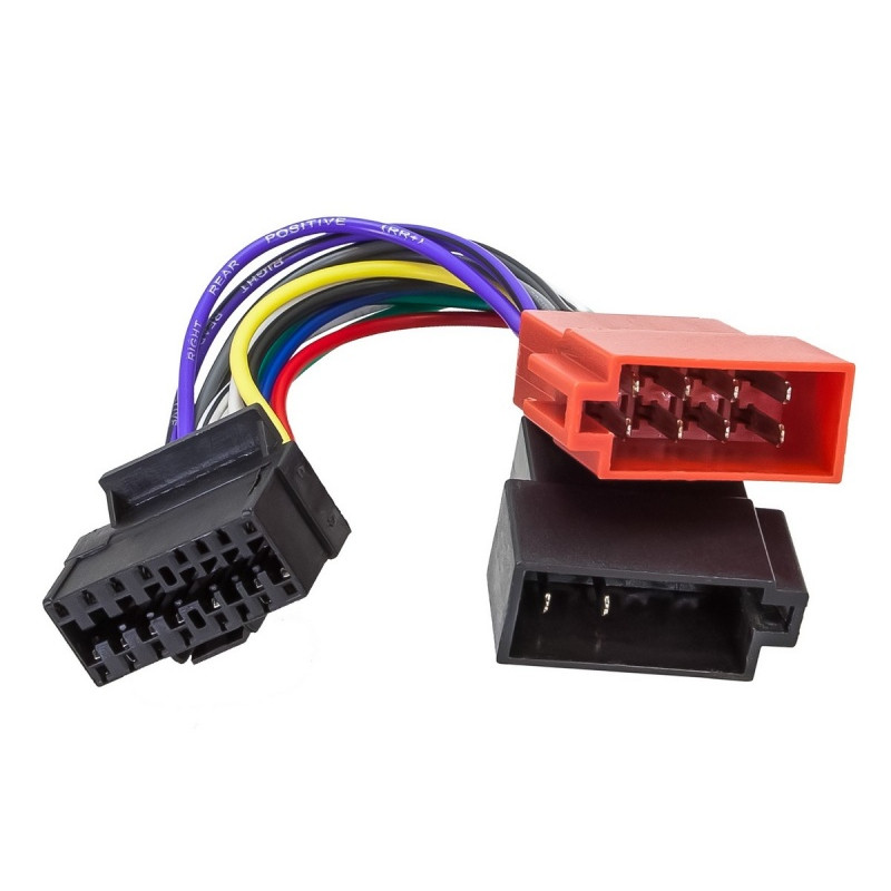 Разъем Incar CON-SON-01W (Sony, JVC) c ISO-гнездом
Разъем Incar CON-SON-01W (Sony, JVC) c ISO-гнездом