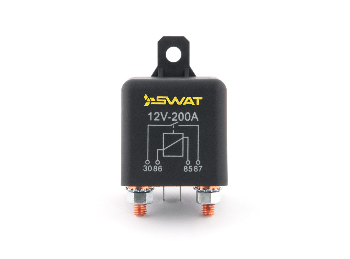 Реле для развязки аккумуляторов SWAT SPR-200
Реле для развязки аккумуляторов SWAT SPR-200