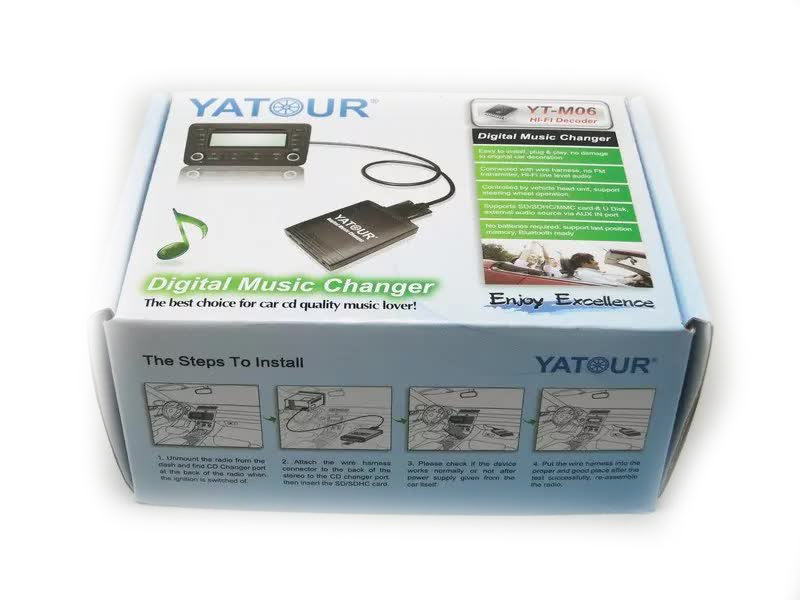 Адаптер для магнитол Yatour HON2 (Honda/Acura
Адаптер для магнитол Yatour HON2 (Honda/Acura