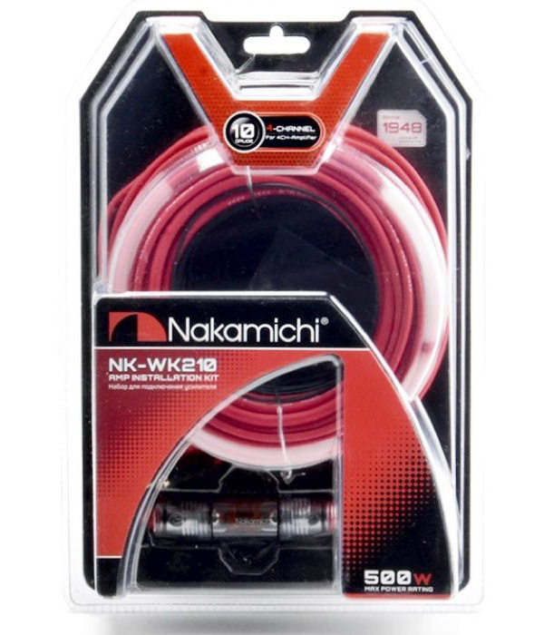Установочный комплект проводов для усилителя Nakamichi NAK-NK-WK210
Установочный комплект проводов для усилителя Nakamichi NAK-NK-WK210