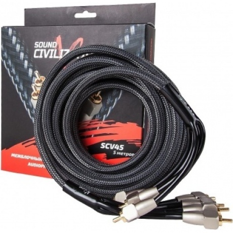 Межблочный кабель Kicx SCV45
Межблочный кабель Kicx SCV45