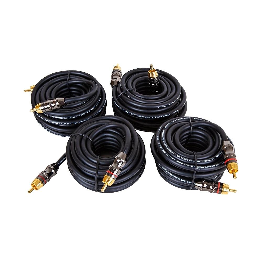 Комплект межблочных кабелей Kicx Tornado Sound RCA45
Комплект межблочных кабелей Kicx Tornado Sound RCA45