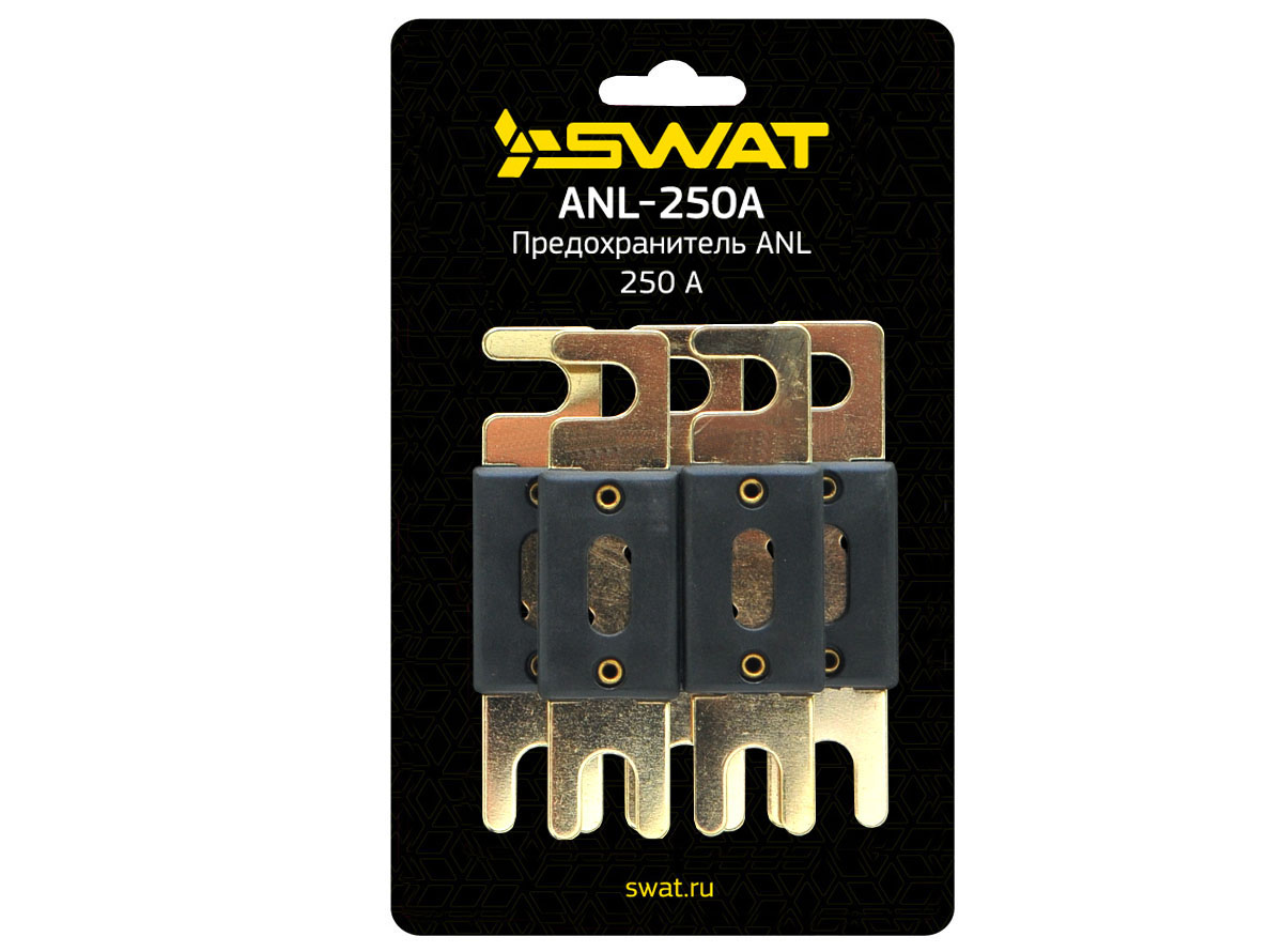 Предохранитель SWAT ANL 250A (5шт/уп)
Предохранитель SWAT ANL 250A (5шт/уп)