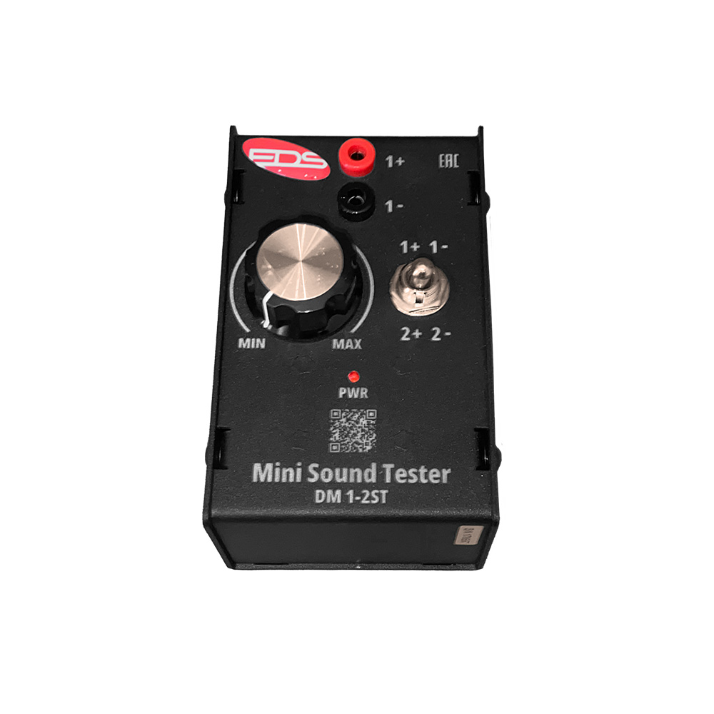 Тестер акустических систем EDS DM1-2ST Mini SoundTester
Тестер акустических систем EDS DM1-2ST Mini SoundTester