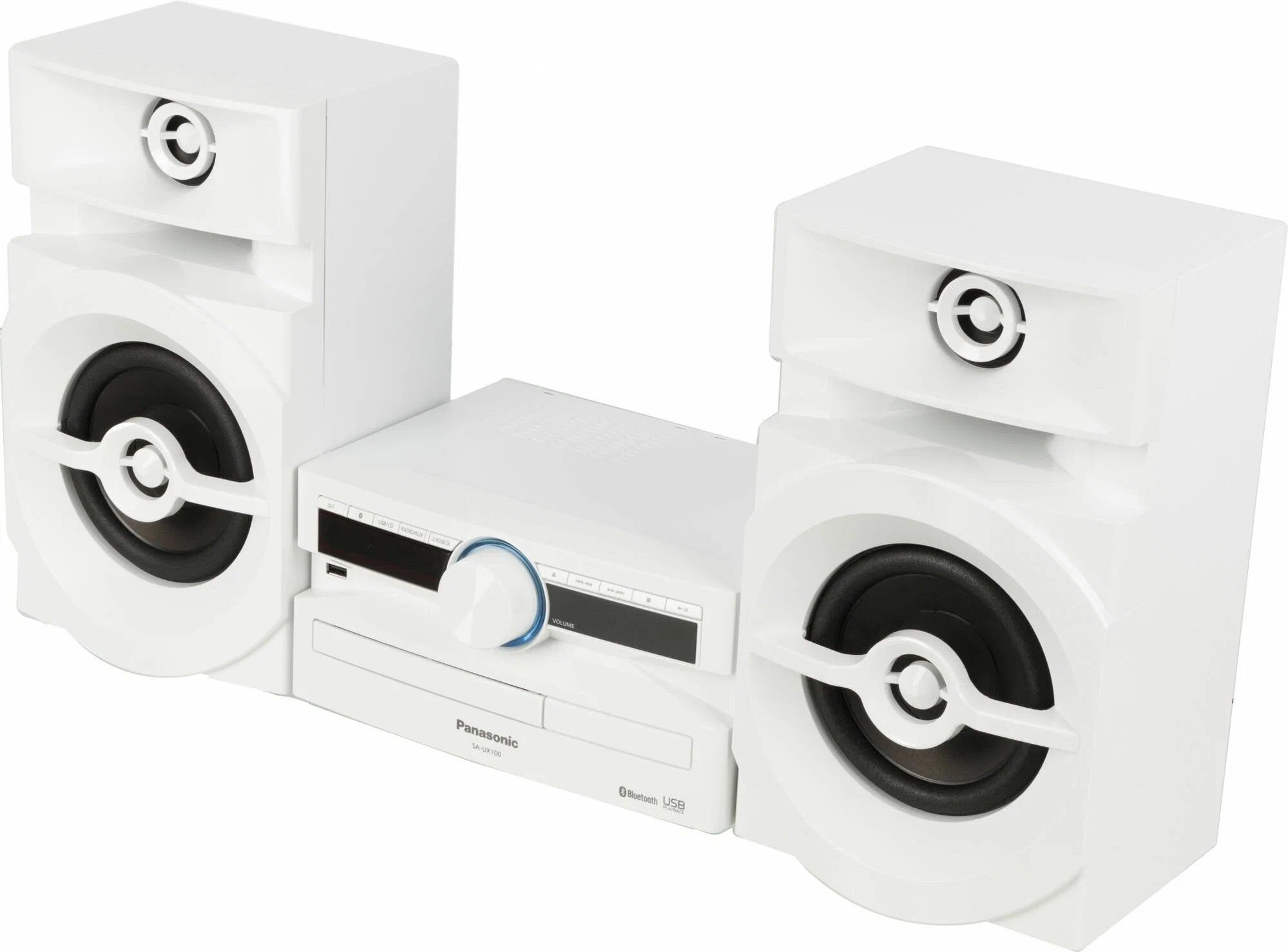 Минисистема Panasonic SC-UX100E-W белый 300Вт
Минисистема Panasonic SC-UX100E-W белый 300Вт