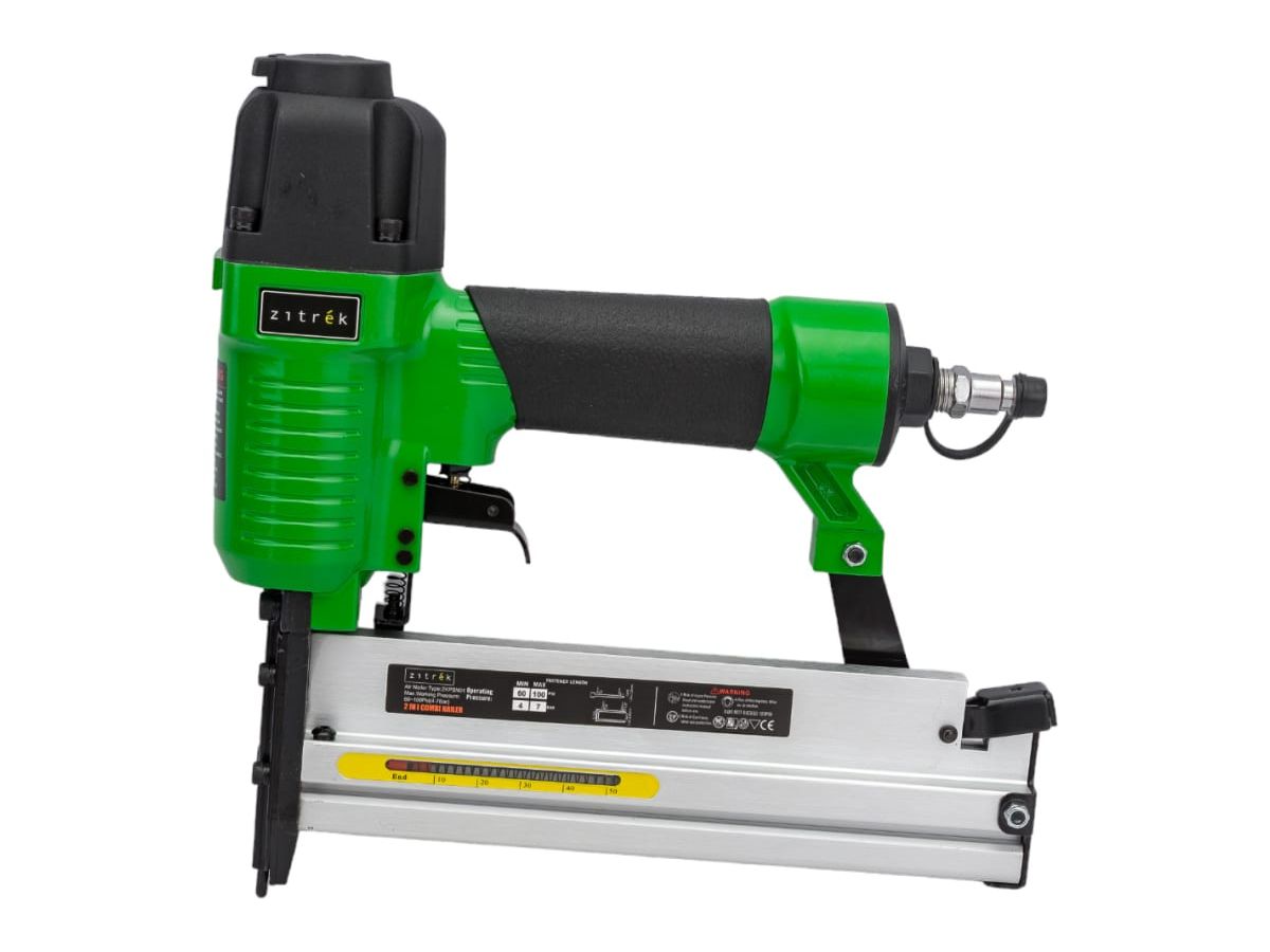 Степлер пневматический для скоб и гвоздей Zitrek ZKPSN01
Степлер пневматический для скоб и гвоздей Zitrek ZKPSN01