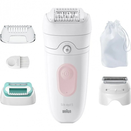 Эпилятор Braun Silk-epil 5 5-050 белый/розовый
Эпилятор Braun Silk-epil 5 5-050 белый/розовый