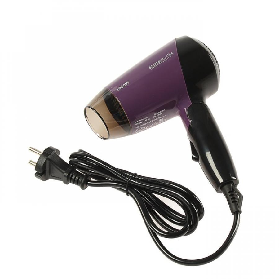 Фен Scarlett SC-HD70T15 черный с лиловым
Фен Scarlett SC-HD70T15 черный с лиловым