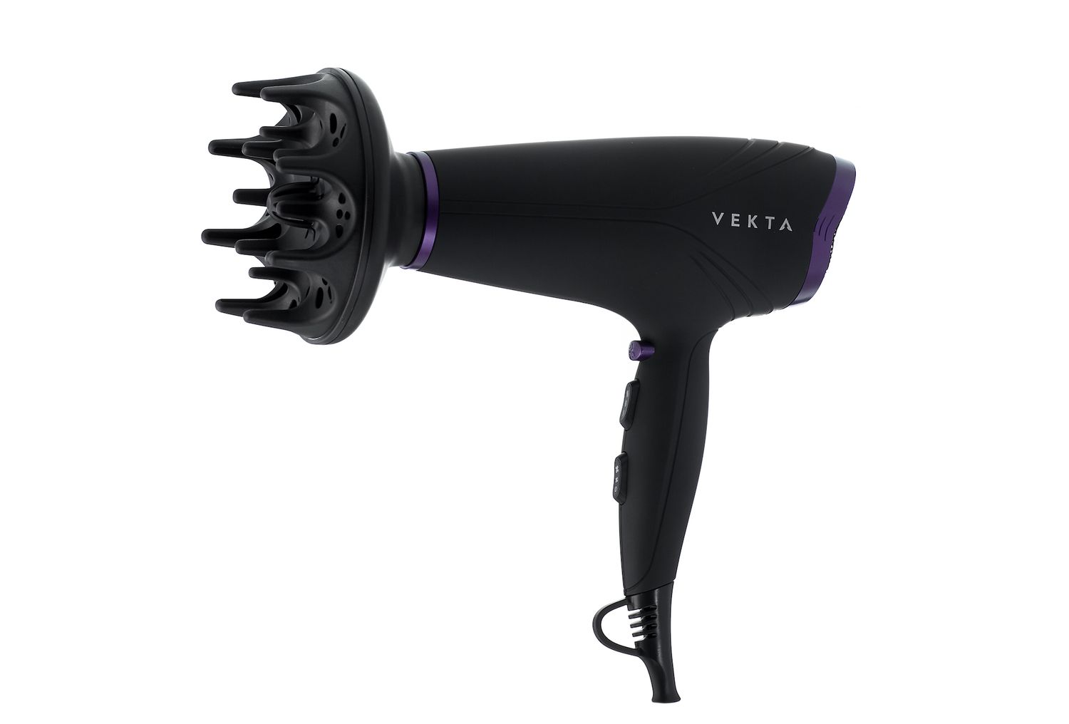Фен Vekta HDM-2202H черный/фиолетовый
Фен Vekta HDM-2202H черный/фиолетовый