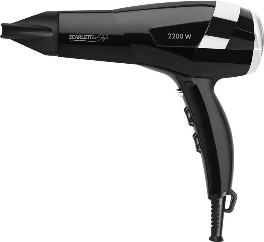 Фен Scarlett SC-HD70I45 черный/хром
Фен Scarlett SC-HD70I45 черный/хром