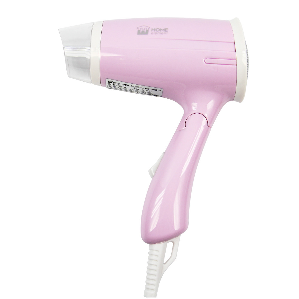 Фен Home Element HE-HD319 Pink Opal
Фен Home Element HE-HD319 Pink Opal