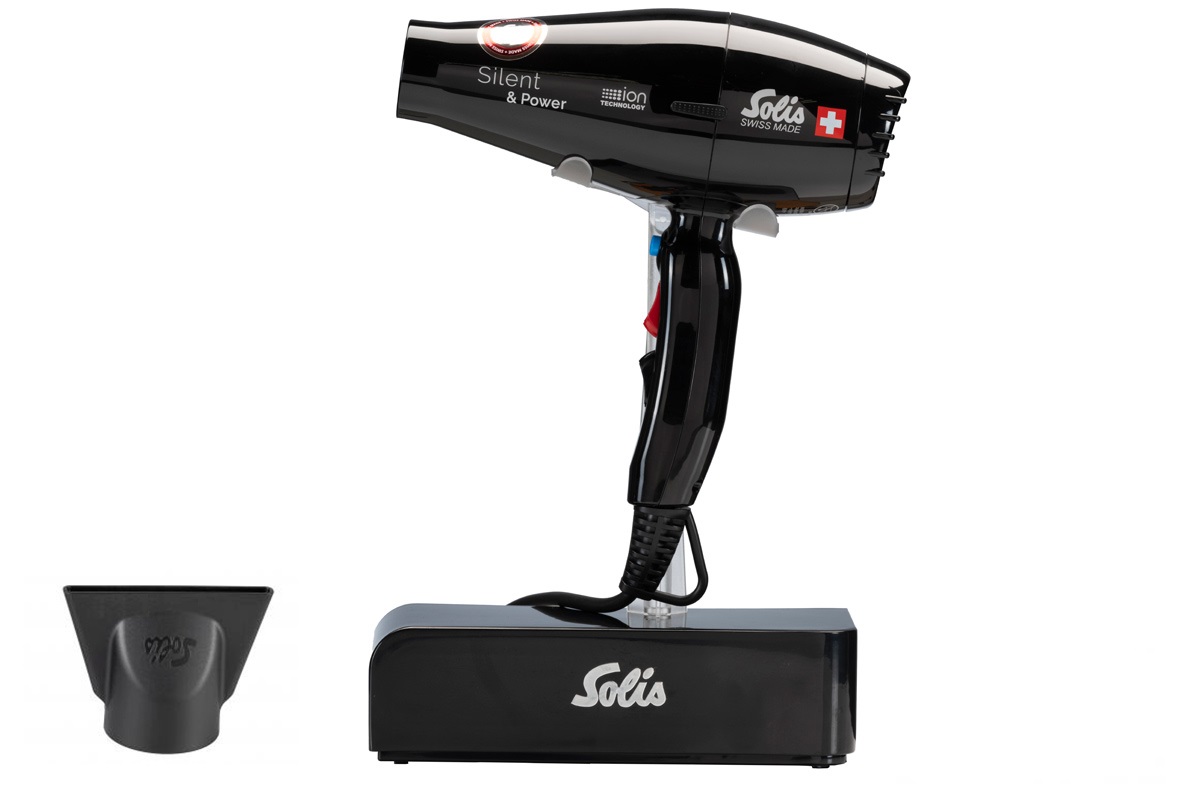 Фен Solis Silent & Power Black 
Фен Solis Silent & Power Black
