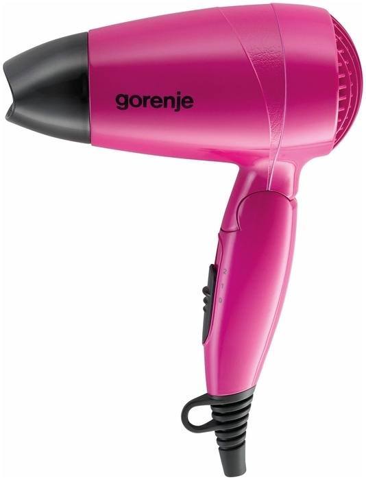 Фен дорожный Gorenje HD122P
Фен дорожный Gorenje HD122P