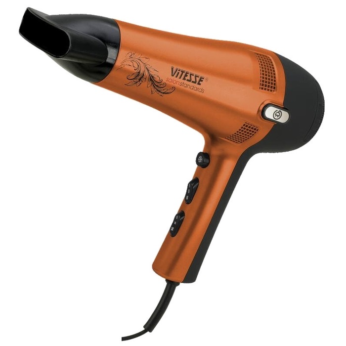 Фен Vitesse VS-942 оранжевый
Фен Vitesse VS-942 оранжевый
