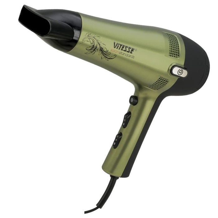 Фен Vitesse VS-942 зеленый
Фен Vitesse VS-942 зеленый