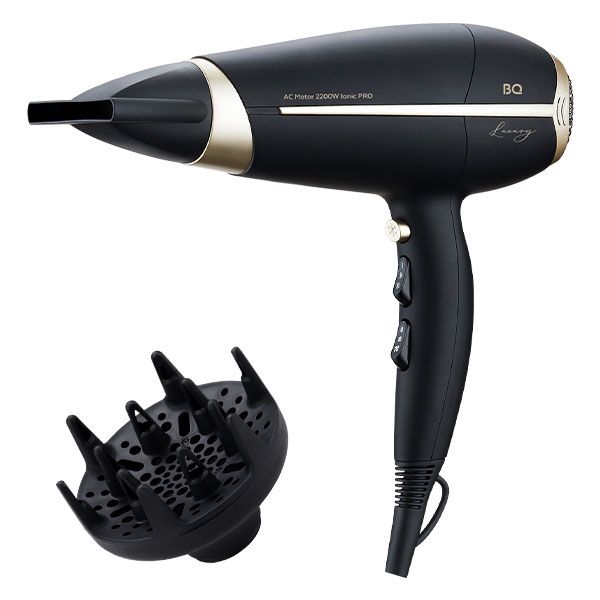 Фен BQ HD2021B Black-Gold
Фен BQ HD2021B Black-Gold