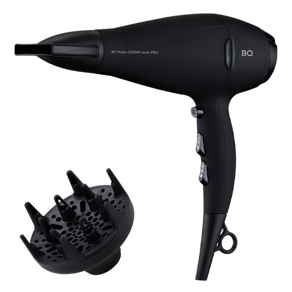 Фен BQ HD2208B Black
Фен BQ HD2208B Black