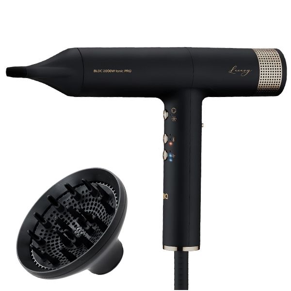 Фен BQ HD2222B Black-Gold
Фен BQ HD2222B Black-Gold