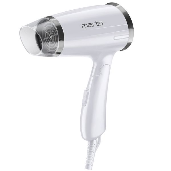 Фен Marta MT-1436 белый жемчуг
Фен Marta MT-1436 белый жемчуг