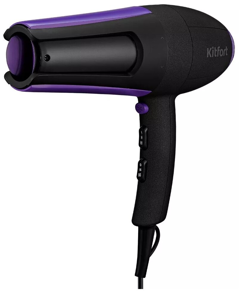 Фен "2 в 1" КТ-3232-1 черно-фиолетовый
Фен "2 в 1" КТ-3232-1 черно-фиолетовый