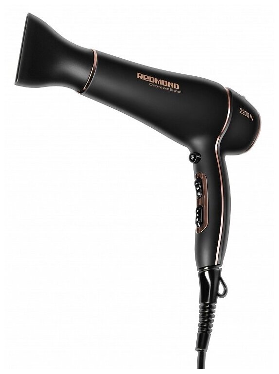 Фен Redmond RF-CB526 черный 
Фен Redmond RF-CB526 черный