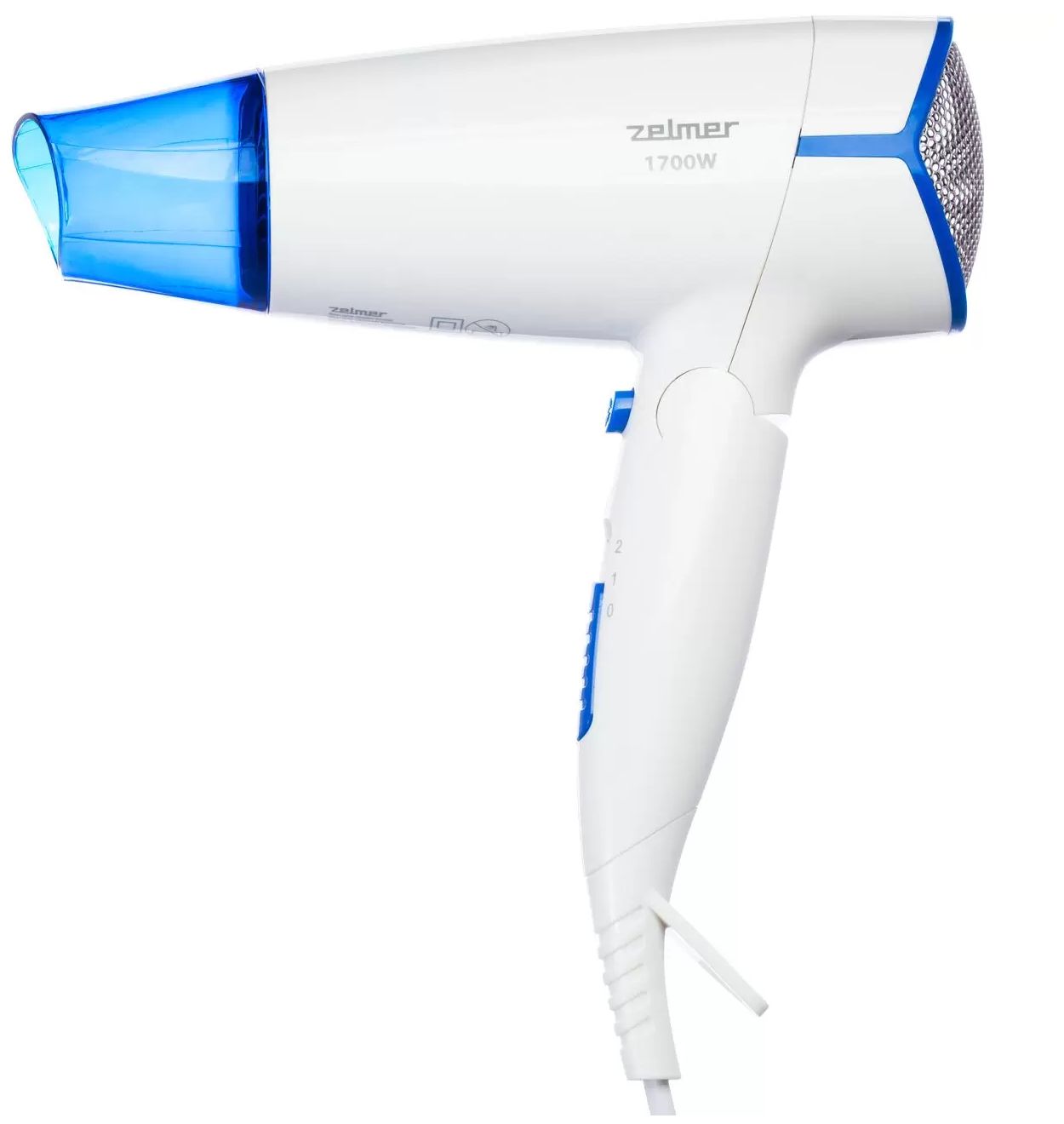 Фен Zelmer ZHD8320B White/Blue
Фен Zelmer ZHD8320B White/Blue
