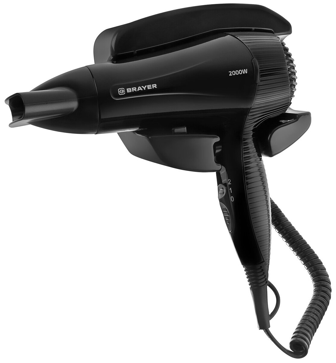 Фен настенный Brayer BR3021BK
Фен настенный Brayer BR3021BK